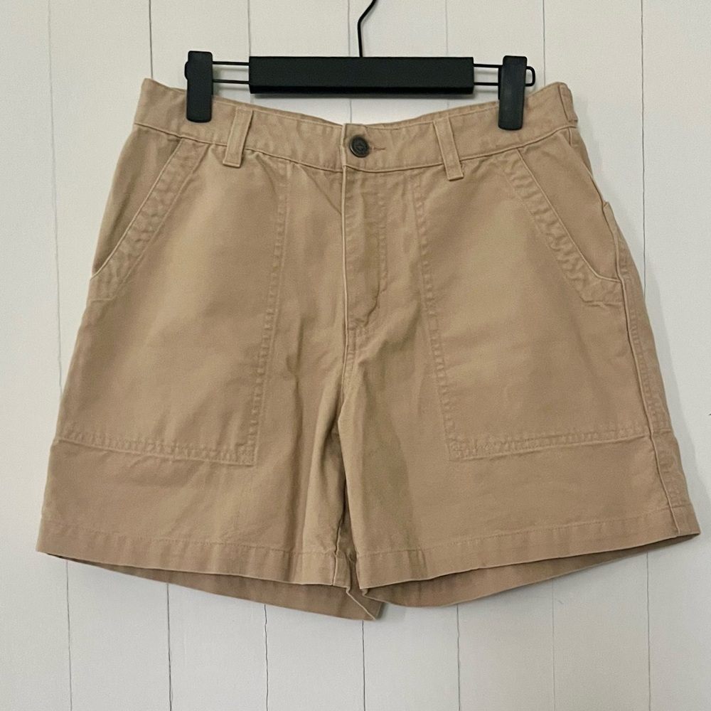 Vintage PATAGONIA Sz 8 women’s Stand Up khaki Shorts